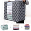 Foldable Quilt Storage Bag Non-woven Dust-proof Clothes Organizer Portable Moisture-proof Blanket Container Home Storage Bags