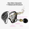 KZ ZS10 PRO 4BA+1DD HIFI Metal Bass Earbuds In Ear Earphone Monitor Headphones Sport Noise Cancelling For ZSN pro DQ6 ASX