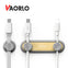 VAORLO Cable Organizer Magnetic Cable Clip For Data Cable Winder For USB Cable Holder Desktop Plug Silicone Wire Retention Clips