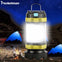 Camp Lamp LED Camping Light USB Rechargeable Flashlight Dimmable Spotlight Work Light Waterproof Searchlight Emergency Torch