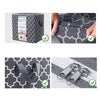 Foldable Quilt Storage Bag Non-woven Dust-proof Clothes Organizer  Portable Moisture-proof Blanket Container Home Storage Bags