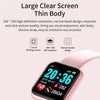 2Pcs Y68 Smart Watch Men Women Digital Watches Bluetooth Sport FitnessTracker Pedometer D20 Smartwatch for Android Ios Xiaomi