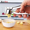 1pcs Garlic Press Crusher Kitchen Cooking Vegetables Ginger Squeezer Masher Handheld Ginger Mincer Tools Kitchen Accessories