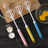 Hand Pressure Semi-automatic Egg Beater Stainless Steel Kitchen Accessories Tools Self Turning Cream Utensils Whisk Manual Mixer