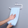 Kitchen Tissue Holder Hanging Toilet Roll Paper Towel Holder Rack Kitchen Bathroom Cabinet Door Hook Holder Organizer