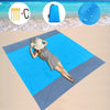 2x2.1m Waterproof Pocket Beach Blanket Folding Camping Mat Mattress Portable Lightweight Mat Outdoor Picnic Mat Sand Beach Mat