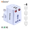 5USB travel adapter Universal Power Adapter Charger worldwide adaptor wall Electric Plugs Sockets Converter for mobile phones