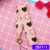 Shellnail Leopard Print Mobile Phone Straps Holder Key Cheetah Badge Camera USB Holders Hanging Neck Rope Lanyard with Keyring