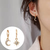 2021 New Crystal Flower Drop Earrings for Women Fashion Jewelry Gold colour Rhinestones Earrings Gift for Party Best Friend