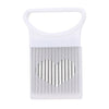 Stainless Steel Onion Cutter Onion Fork Fruit Vegetables Cutter Cutting Aid Guide Slicer Safe Fork Kitchenware Accessories