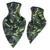 Camouflage Paisley Neck Face Shield Tube Scarf Bandana Breathable Face Guard