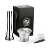 Refillable Stainless Steel Coffee Filter Espresso Coffee Pod For Nespresso Refillable Capsule Two Version