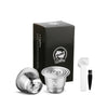 Refillable Stainless Steel Coffee Filter Espresso Coffee Pod For Nespresso Refillable Capsule Two Version