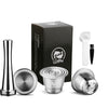 Refillable Stainless Steel Coffee Filter Espresso Coffee Pod For Nespresso Refillable Capsule Two Version