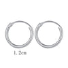 2021 New Vintage Rose Gold Multiple Dangle Small Circle Hoop Earrings for Women серьги Jewelry Steampunk Ear Clip Gift