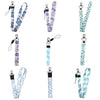 Cute Cat Bamboo Lanyard Neck Strap for keys ID Card Mobile Phone Straps for USB Badge Holder DIY Hang Rope Strap